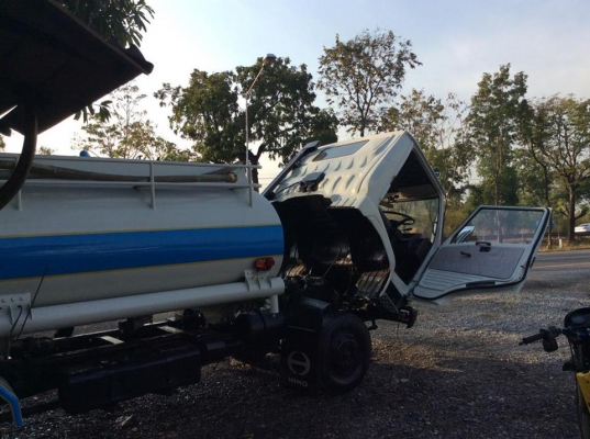 รถน้ำ 6 ล้อ HINO KM777 ปี 36 เครื่อง 117แรง