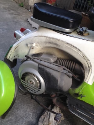 ขาย Vespa Sprint150 เครื่องติดขี่มัน จอดนาน เกียร์เบานุ่มมือ ทะเบียนพึงขาด ชลบุรี44