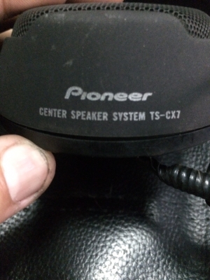ลำโพงCENTER FULL RANGE PIONEER TS-CX7 60W สภาพสวย มือ2 ญี่ปุ่น