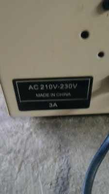 POWER SUPPLY ปรับค่าได้ ยี่ห้อ  YaXun ต่อใช้ไฟบ้าน 220 V. ได้เลย