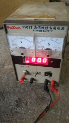 POWER SUPPLY ปรับค่าได้ ยี่ห้อ  YaXun ต่อใช้ไฟบ้าน 220 V. ได้เลย