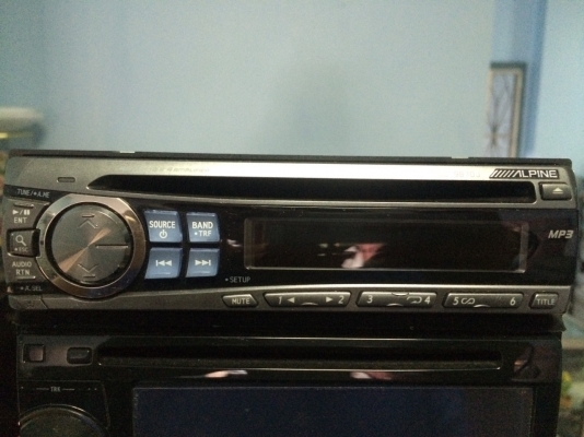 Alpine CDE-9870J MP3-RW CD-RW ปรีเอ้า1ชุด สภาพสวย มือ2 ญี่ปุ่น