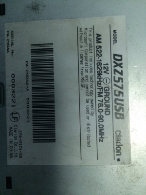 CLARION DXZ575USB 24Bit 6V USB MP3 CD AUX ปรีเอ้า3ชุด ลูกเล่นเยอะ ตัวแข่ง คุมกล่องCD มือ2 ญี่ปุ่น CLARION DXZ575USB 24Bit 6V USB MP3 CD AUX ปรีเอ้า3ชุด ลูกเล่นเยอะ ตัวแข่ง คุมกล่องCD มือ2 ญี่ปุ่น