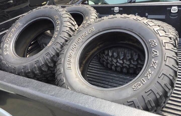 ขาย ยาง Maxxis bighorn MT 265x70x17 ดอกสวยพร้อมใช้ 4เส้น