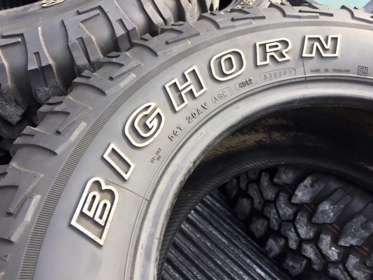 ขาย ยาง Maxxis bighorn MT 265x70x17 ดอกสวยพร้อมใช้ 4เส้น