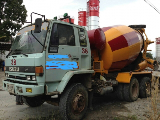 ISUZU นางฟ้า  FXZ23NFPR โม่ตรง 6.5 คิว เครื่อง 240 แรง หัวบาง ยางดี คัสชีสวย  ทะเบียนพร้อม ราคา 725,000 090-772-3710 090-772-3708