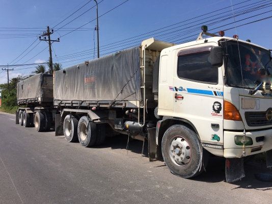 รถฮีโน่ 10 ล้อดั้ม FM1J 260 แรงม้า. ปี 47.   ( ขาย แม่ , ลูก. )    สนใจติดต่อ  081 - 6079515