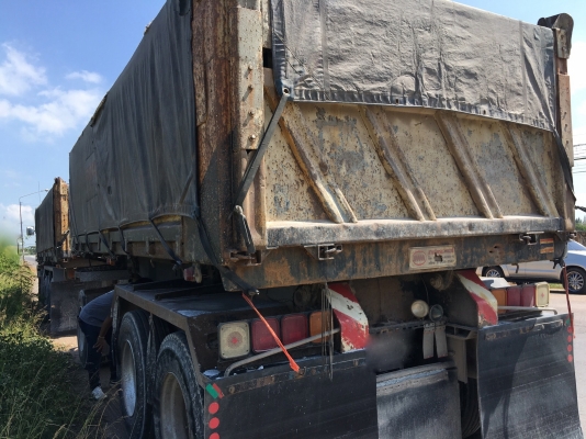 รถฮีโน่ 10 ล้อดั้ม FM1J 260 แรงม้า. ปี 47.   ( ขาย แม่ , ลูก. )    สนใจติดต่อ  081 - 6079515