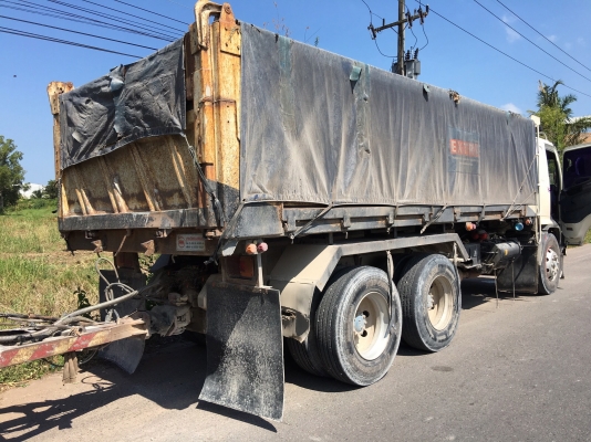 รถฮีโน่ 10 ล้อดั้ม FM1J 260 แรงม้า. ปี 47.   ( ขาย แม่ , ลูก. )    สนใจติดต่อ  081 - 6079515