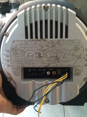 SUB บาซูก้า ดอกลูกสูบ PIONEER TS-WX707A 200W เบสเเรง ลอยๆ แน่น มือ2 ญี่ปุ่น SUB บาซูก้า ดอกลูกสูบ PIONEER TS-WX707A 200W เบสเเรง ลอยๆ แน่น มือ2 ญี่ปุ่น
