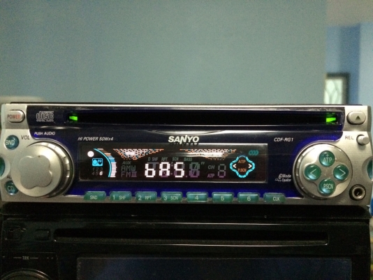 SANYO CDF-RF1J CD-RW AUX ปรีเอ้า2ชุด มือ2 ญี่ปุ่น SANYO CDF-RF1J CD-RW AUX ปรีเอ้า2ชุด มือ2 ญี่ปุ่น