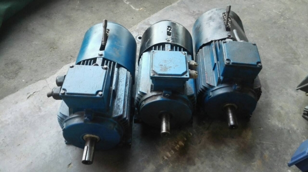 ** เหลือ 2 ตัว ** มอเตอร์เบรค MULLER ขนาด 3 HP. 1420 RPM. 380V. สภาพสวยสดใหม่ มีมา 3 ตัว ** เหมามีราคาพิเศษ **