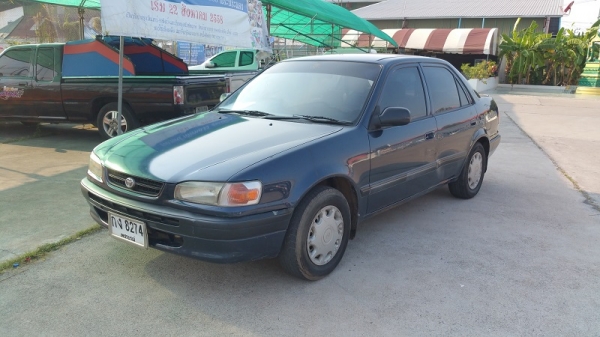 ขายโตโยต้าAE110 เครื่อง1.5 เกียร์ธรรมดา พวงมาลัยเพาเวอร์ แอร์เย็น รถพร้อมใช้คับ