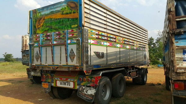 ขายรถพ่วง 24 ล้อ แม่-ลูก กระบะเนียมคอกเกษตรดั้ม อู่.ศรีสวัส HINO 380 ปี.55 ปรายปี รถสวย ราคา.2750000 สนใจลองคุยกันครับ