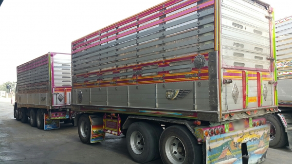 ขายรถพ่วง 24 ล้อ แม่-ลูก กระบะเนียมคอกเกษตรดั้ม อู่.ธนิกลการ นครศวรรณ ISUZU คัสทรี.นางฟ้า 240 วางเครื่อง 320 วางหัวเดก้า เกียร์อีตั้น ช่วงล้างใหญ่ ราคา1880000 รถสวย เต็ม สนใจรีบโทรจองด่วน