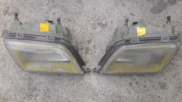 ล้อกะทะเหล็กเดิมของ benz190e พร้อมฝาครอบ