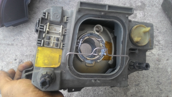 ล้อกะทะเหล็กเดิมของ benz190e พร้อมฝาครอบ