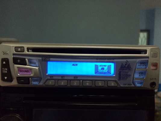 SANYO CDF-R880 CD-RW AUX มือ2 ญี่ปุ่น