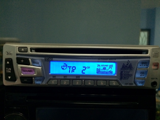 SANYO CDF-R880 CD-RW AUX มือ2 ญี่ปุ่น