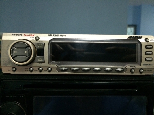 ADDZEST HX-D20L LIMITED 24Bit 4VHVO ซิ้งทองแดง CD-RW FMจูนคลื่นไทยแล้ว AUX ปรีเอ้า3ชุด คุมกล่องCD Made in Japan มือ2 ญี่ปุ่น