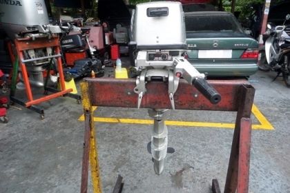 ขาย เครื่องเรือ HONDA 9.9 แรง 4 จังหวะ หาง 21 เครื่องทำงานปกติ  สภาพสวย ราคา 28,000