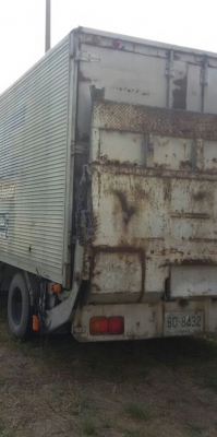 หกล้อ ฮีโน่ FC120ชุปเปอร์เสีย บรรทุกตู้แห้ง ประตูท้ายลิฟ ไฮโลริส ช่วงยาว5.50ม สภาพพร้อมใช้ สวยบางเดิม ทะเบียนพร้อมโอน