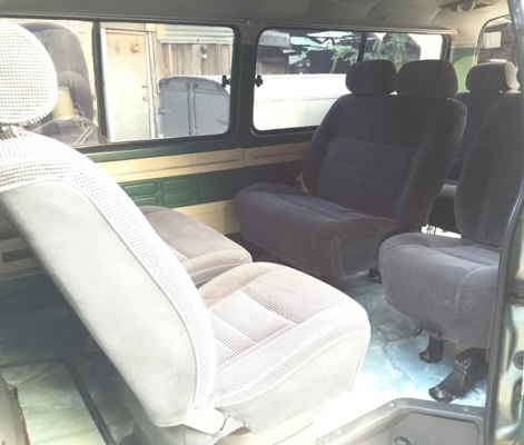 รถตู้หลังดีเซลแต่งSUPER CUSTOM พร้อมใช้งาน วิ่งทางไกลสบายLINE:seiatong003