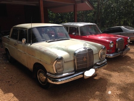 ขาย BenZ w111 สภาพเดิมๆ ทั้งคัน พร้อมใช้