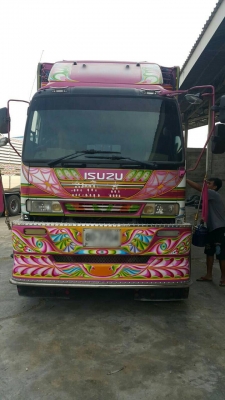 ขาย พ่วงแม่-ลูกคอกเกษตร ดั้ม แชทซี 240นางฟ้า วางหัวไหม่วางเครื่อง 6WA1-360แรง เกียอิตั้ล ช่วงล่างจั้มโบ200 แม่ยาว6.60..เมตร..ลูก7.00เมตร.