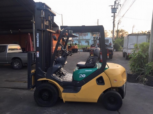 ฟอล์คลิฟต์ 2 ตัน KOMATSU FD20T-16 รถปี 2007 ดีเซล เสายกสูง 4 เมตร ฟอล์คลิฟต์ 2 ตัน KOMATSU FD20T-16 รถปี 2007 ดีเซล เสายกสูง 4 เมตร