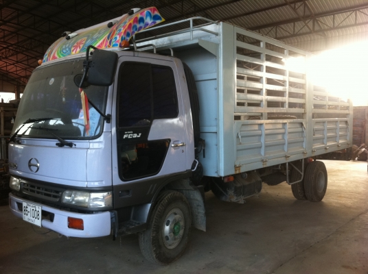 Hino FC3JJKA เครื่อง JO7C-165 Turbo แอร์เย็น ยางใหม่ 6 เส้น ทะเบียนเต็ม พร้อมโอน
