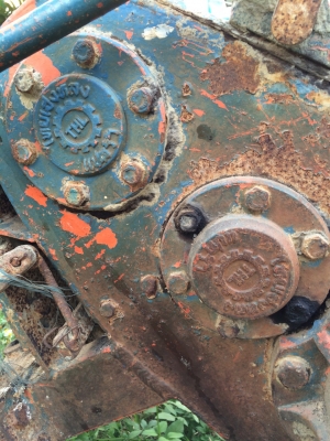 โครงรถไถเดินตามไทยเฮงหลงพร้อมใช้งาน