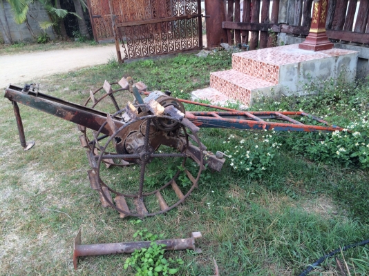 โครงรถไถเดินตามไทยเฮงหลงพร้อมใช้งาน