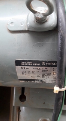 ปั๊มลม HITACHI 5แรงม้า