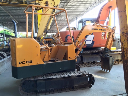 KOMATSU PC 02-1 เก่านอกญี่ปุ่นไม่เคยใช้งานในไทย ราคา 150,000 บาท สภาพดีพร้อมใช้งาน KOMATSU PC 02-1 เก่านอกญี่ปุ่นไม่เคยใช้งานในไทย ราคา 150,000 บาท สภาพดีพร้อมใช้งาน