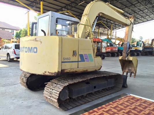 SUMITOMO SH60 เก่านอกญี่ปุ่นไม่เคยใช้งานในไทย  ราคา 720,000 บาท สภาพดีพร้อมใช้งาน