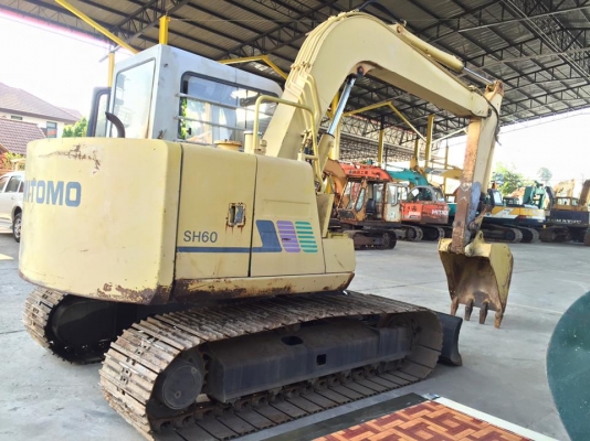 SUMITOMO SH60 เก่านอกญี่ปุ่นไม่เคยใช้งานในไทย  ราคา 720,000 บาท สภาพดีพร้อมใช้งาน