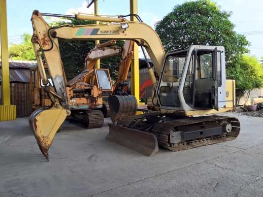 SUMITOMO SH60 เก่านอกญี่ปุ่นไม่เคยใช้งานในไทย ราคา 720,000 บาท สภาพดีพร้อมใช้งาน SUMITOMO SH60 เก่านอกญี่ปุ่นไม่เคยใช้งานในไทย ราคา 720,000 บาท สภาพดีพร้อมใช้งาน