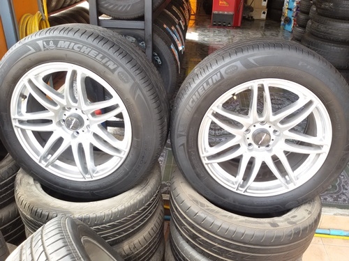 ขายล้อ Project D Spec-D ขอบ17 5 รูหน้า8  ET40 ยาง 4 ล้อ