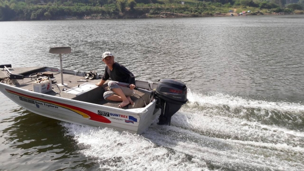 ลงภาพขายด้วยเรืออลูมิเนียม13ฟุต