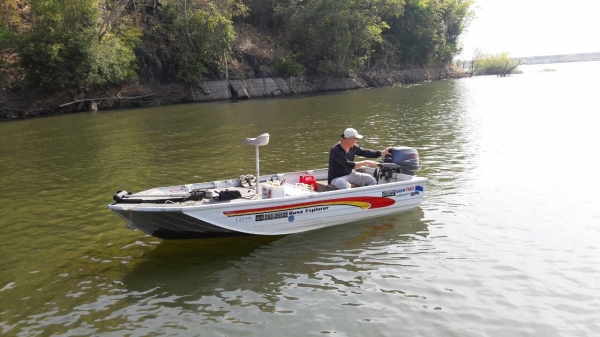 ลงภาพขายด้วยเรืออลูมิเนียม13ฟุต