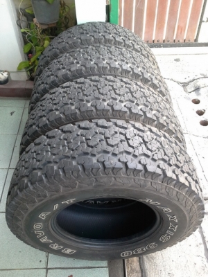 Maxxis AT 980 ขนาด 265/75/16 ปี15 สภาพดีมาก สวยๆ1ชุด