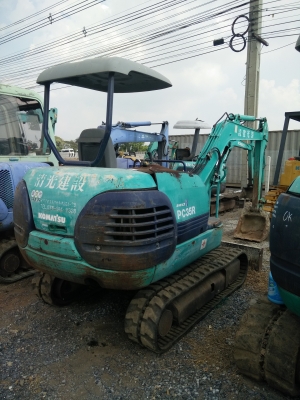 ขายรถแบคโฮ KOMATSU PC35R-8 เก่านอกแท้ ยังไม่เคยใช้งานในไทยมาก่อน เครื่องดี เอวแน่น