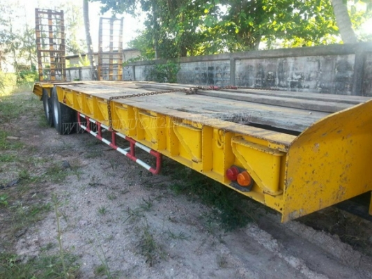 หางโรเบส  มีสะพาน  ยางเรเดียน  ยาว 9 เมตร  แบบ 2 เพลา