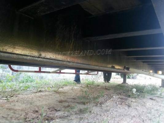 หางโรเบส  มีสะพาน  ยางเรเดียน  ยาว 9 เมตร  แบบ 2 เพลา