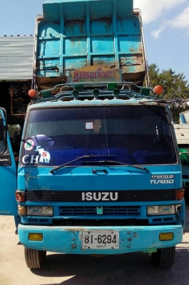 สิบล้อ อีซูซุ ร็อค 210 สโลส 2เพา ดั้มมีเนียม สภาพดีสวยพร้อมใช้ ทะเบียนพร้อมโอน