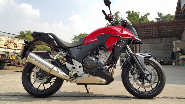 Cb500x 2015 วิ่งน้อย สีแดงสดตัวใหม่ไม่ใช่แดงเข็ม ไม่แพง ต่อรองได้ Cb500x 2015 วิ่งน้อย สีแดงสดตัวใหม่ไม่ใช่แดงเข็ม ไม่แพง ต่อรองได้