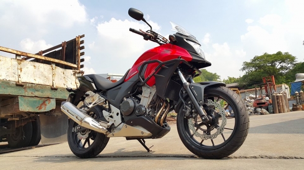 Cb500x 2015 วิ่งน้อย สีแดงสดตัวใหม่ไม่ใช่แดงเข็ม ไม่แพง ต่อรองได้