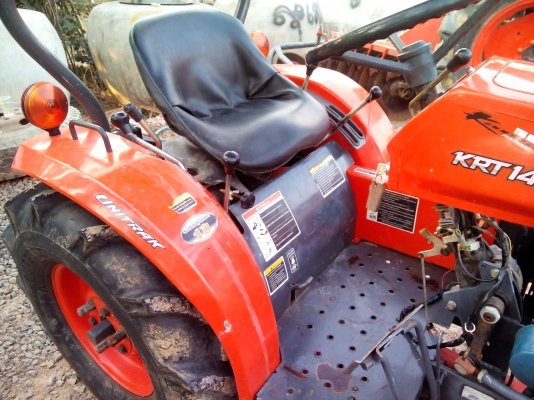 โครงตัวเปล่าไม่มีเครื่อง krt140+ เอาเครื่องใส่ใช้งานได้เลยครับ  ตัวท็อปสุด พร้อมใช้ ของแถมเพรียบ ผานหน้า ผาน3โ