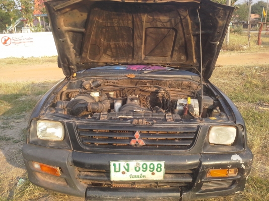 รถกระบะmisubishi strada ปี 2539 เครื่องดี คัดซีส์สวย แอร์มีแต่ไม่เย็น พร้อมใช้งาน ราคาถูกๆ
